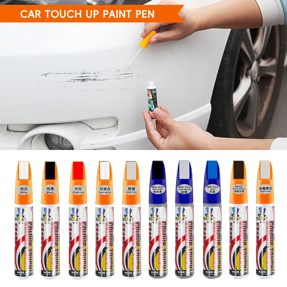 Penna per vernice per riparazione graffi auto nera per riparazione vernice Colori multipli disponibili Penna per riparazione vernice che copre accessori antigraffio