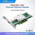 X520-DA1 Scheda di rete PCIe da 10 Gb Chip Intel 82599EN Adattatore NIC Ethernet con porta singola SFP + E10G41BTDA per server Windows Linux