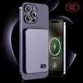 Banca ultra sottile standard cinese certificata CCC per display batteria portatile wireless magnetico MagSafe per iwatch Airpods