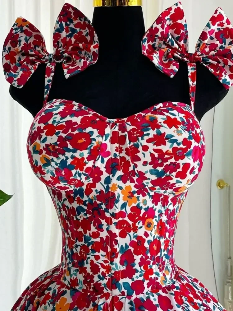 Afrikanische Kleider für Frauen 2025, neue afrikanische Kleidung, Dashiki, Blumendruck, Ankara-Kleider, Bazin, traditionelle Robe, Afrika-Kleid Image