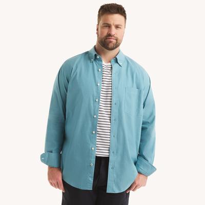 Nautica Men's Big & Tall Oxford Shirt Haze, 4XLT
