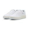 Sneaker PUMA "Court Classy Sneakers Damen", Gr. 39, weiß sea glass silber blau metallic, Obermaterial: Synthetik; Futter: Textil; Innensohle: Textil; Laufsohle: Gummi, Schuhe