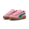 Sneaker PUMA "CLUB KLASSIKA SD", Gr. 38,5, pinkscape, wild grün, puma gold, Leder, sportlich, Schuhe