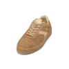Sneaker MARC O'POLO "aus softem Veloursleder", Damen, Gr. 39, braun (pure sand), Obermaterial: 100% Leder (Rind), unifarben, Schuhe