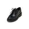 Schlupfboots MARC O'POLO "aus edlem Kalbleder", Damen, Gr. 36, schwarz, Obermaterial: 100% Leder (Rind), Schuhe