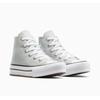 Sneaker CONVERSE "CHUCK TAYLOR ALL STAR EVA LIFT PLAT", Gr. 34, rainwashed grau, weiß, Textil, sportlich, Schuhe