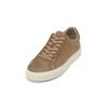 Sneaker MARC O'POLO "aus softem Veloursleder", Herren, Gr. 43, grau (schwarz taupe), Obermaterial: 100% Leder (Rind), Schuhe