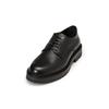 Schlupfboots MARC O'POLO "aus edlem Rindleder", Damen, Gr. 44, schwarz, Obermaterial: 100% Leder (Rind), unifarben, Schuhe