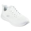 Sneaker SKECHERS "BOBS B FLEX LO", Damen, Gr. 36, weiß, Lederimitat, sportlich, Schuhe, Praxisschuh, Freizeitschuh, Sportschuh mit Memory Foam