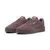 Sneaker PUMA "CARINA 3.0 SD", Gr. 38, raisin, puma gold, unifarben, sportlich, Schuhe