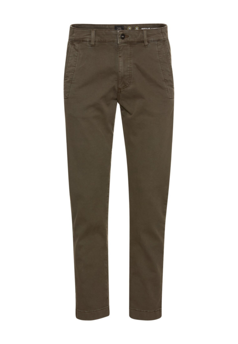 camel active Chino Gr. 38-30 in braun | Außenstoff: 84% Baumwolle
