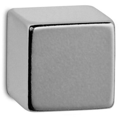 MAUL Neodym Magnet 2,0 x 2,0 x 2,0 cm silber