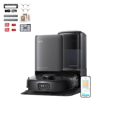 eufy Saug- und Wischroboter Omni E25 + All-in-One-Wartungspaket Image