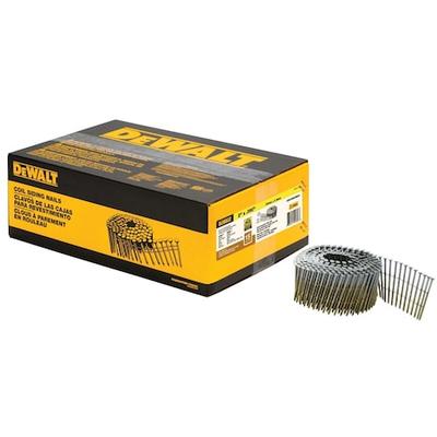DEWALT DWC6R90BDG Collated Siding Nail, 13-11/16 in L, 15 ga, Galvanized, Flat