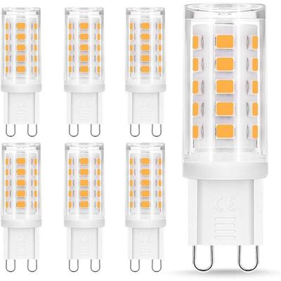 Ersandy - G9-LED-Lampen, 4 w, entspricht 40 w Halogensockel, 400 lm, Warmweiß 3000 k, 360° Image