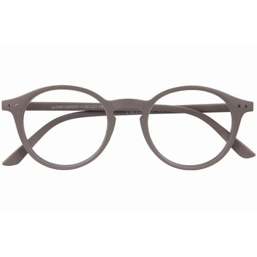Lesebrille QUINN, grau, +2.00 dpt