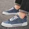 Casual Schuhe männer Leinwand Schuhe Männlichen Turnschuhe Atmungsaktive Männer Sport Schuhe Schwarz Tuch Schuh mode Männer Niedrigen Sneaker größe 39-46