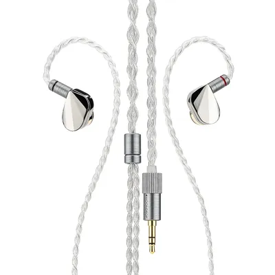 MOONDROP ILLUSTRIOUS In-Ear-Kopfhörer mit Kabel, Flaggschiff, 11 mm, dynamischer Treiber, 3,5 4,4 mm, inklusive austauschbaren Steckern Image