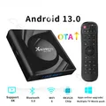 X88 PRO 13 Ultra Android 13.0 Smart TV Box RK3528 4GB + 64GB 2.4G/5G WiFi6 Bluetooth 8K Lettore multimediale VP9 H.265 Decoder Set Top Box