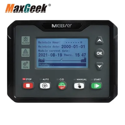 Maxgeek MEBAY DC40SR Genset Controller Genset Control Module Panel with RS485 Port