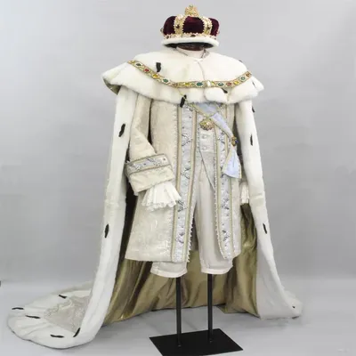 Tudor elisabethanischer König Henry VIII Kostüm Herren Renaissance Royal Noble Count Luxuriöser Anzug Image