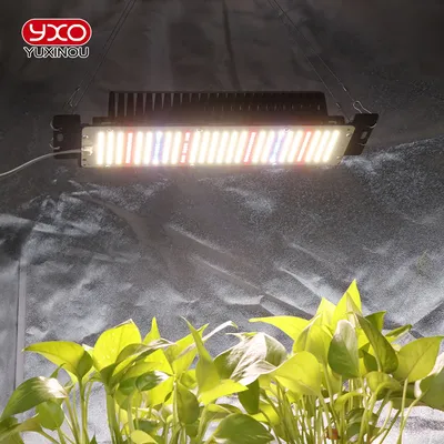 LED Intelligent Plant Lamp 50W Full Spectrum Light with Hook Diming Switch Vegetable Flowers Growing Light