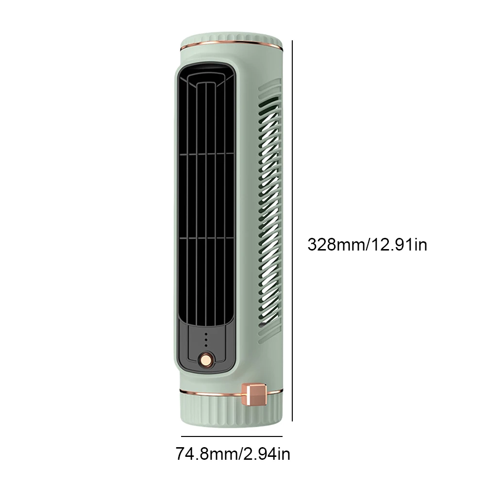 Ventilateur tour USB charge Portable climatiseur sans lame ventilateur d
