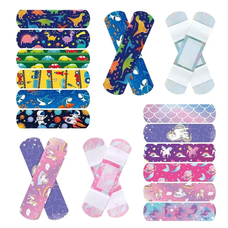 50 Teile/satz 100 Teile/satz Cartoon Pflaster Heilung Wundpflaster Patch für Kinder Erste Hilfe Haut Klebeband Klebebänder Image