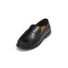 Loafer MARC O'POLO "aus hochwertigem Rindleder", Damen, Gr. 41, schwarz, Obermaterial: 100% Leder (Rind), Schuhe
