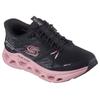 Slip-On Sneaker SKECHERS "GLIDE-STEP ALTUS-FAST LANE", Damen, Gr. 36, lila (schwarz, mauve), Textil, sportlich, Schuhe, Laufschuh, Trainingsschuh mit dämpfender Glide Step Sohle