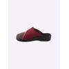 Pantoffel CASUAL LOOKS, Damen, Gr. 41, beige (beige, rot), Filz, modisch, Schuhe