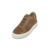 Sneaker MARC O'POLO "aus Veloursleder", Herren, Gr. 47, grau (schwarz taupe), Obermaterial: 100% Leder (Rind), unifarben, Schuhe