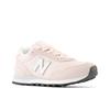 Sneaker NEW BALANCE "WL515", Gr. 41,5, rosa (rosa, weiß), Leder, Textil, sportlich, Schuhe