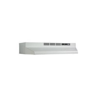 Broan F403001 White F40000 30" Under Cabinet Range Hood with Four Way Convertibility