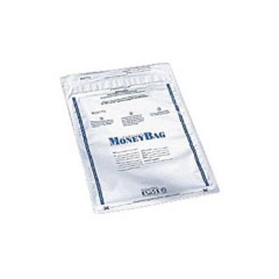 PM Company Clear Disposable Plastic Deposit Bags, 9in. x 12in., Pack Of 100