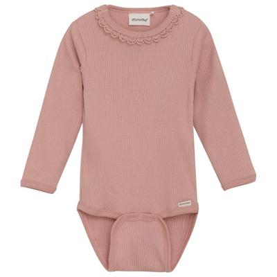 Minymo - Kid's Body L/S Rib - Alltagsunterwäsche Gr 80 rosa Image
