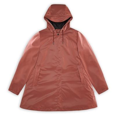 Rains - Women's A-Line W Jacket W3 - Regenjacke Gr M rot