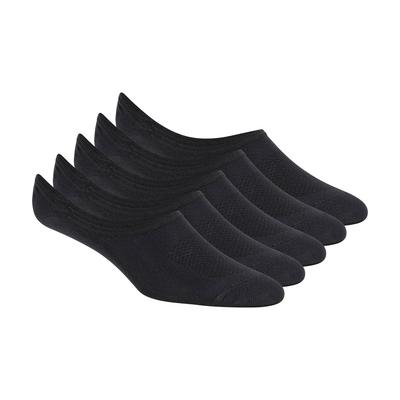 Skechers 5 Pack Women's Liner Socks | Size Medium | Black | Polyester