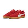 Sneaker PUMA "CLUB II ERA SUEDE", Gr. 38, for all time rot, puma weiß, puma gold, Leder, sportlich, Schuhe