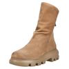Stiefelette PAUL GREEN "Paul Green Stiefelette Nubukleder", Damen, Gr. 39, braun (tan), Nubukleder, casual, Schuhe