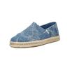 Espadrille TOMS "TOMS Slipper Textil", Herren, Gr. 43,5, blau, Textil, casual, Schuhe