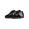 Sneaker HUMMEL "VM78 CPH LS", Gr. 40, schwarz-weiß (schwarz, weiß), Leder, Synthetik, sportlich, Schuhe