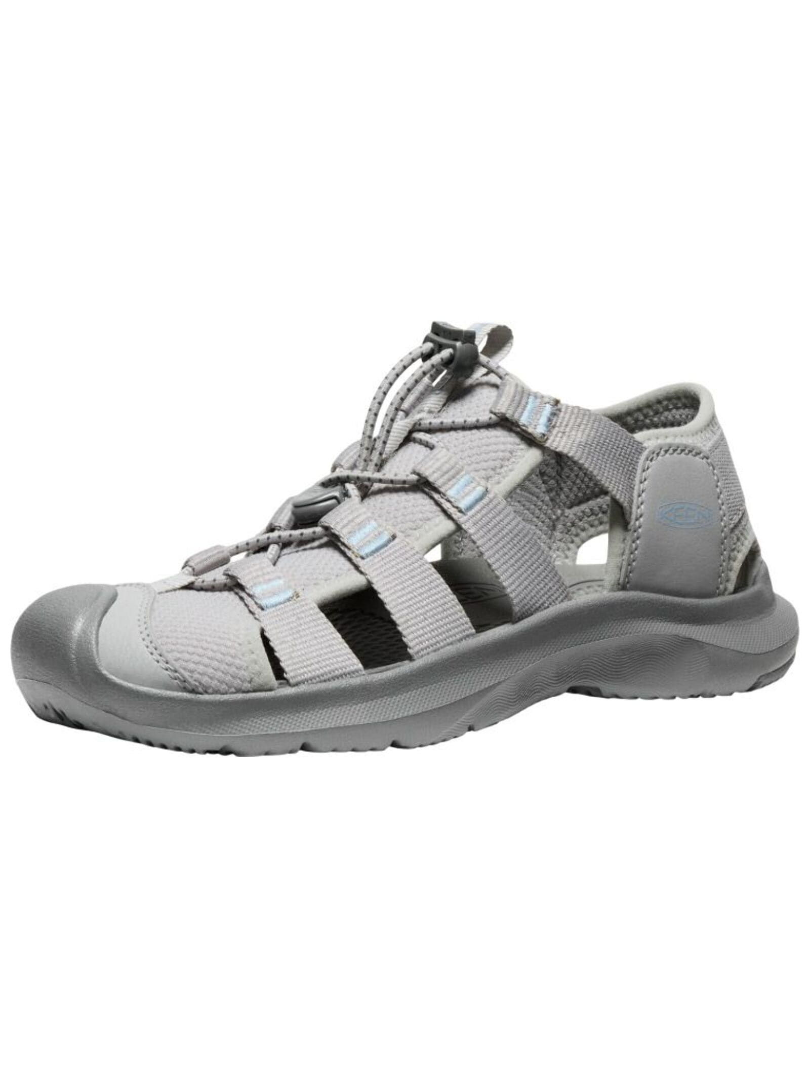 Sandale KEEN "Keen Sandalen Textil", Gr. 40, grau, Textil, Schuhe