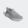 Walkingschuh ADIDAS SPORTSWEAR "CLOUDFOAM GO LOUNGER", Gr. 38,5, grau (mgh solid grau, silber metallic, cloud weiß), Textil, Synthetik, sportlich, Schuhe