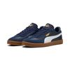 Sneaker PUMA "CLUB II ERA", Gr. 42,5, blau (puma navy, puma weiß), Leder, unifarben, sportlich, Schuhe