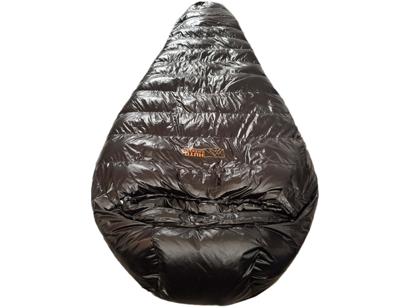 Huto Lifestyle Huto Three Season Down Sleeping Bag Left Hand Black 200CM THREESEASN-SLPBAG-BLK-LFT