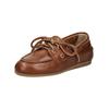 Slipper PAVEMENT "Pavement Slipper Leder", Damen, Gr. 41, braun, Leder, casual, Schuhe