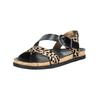 Riemchensandale BLOWFISH "Blowfish Sandalen Lederimitat", Damen, Gr. 38, braun (leopard), Lederimitat, casual, Schuhe