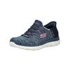 Sneaker SKECHERS "Skechers Sneaker Textil", Damen, Gr. 38, blau, Textil, casual, Schuhe