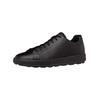 Sneaker GEOX "Geox Sneaker Leder/Textil", Herren, Gr. 42, schwarz (schwarz, schwarz), Leder, Textil, casual, Schuhe